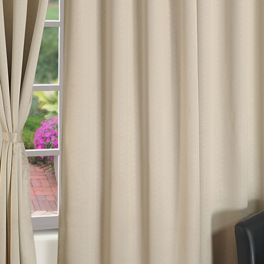Swayam India Shiny Silver Jacquard Blackout Curtains- 2056
