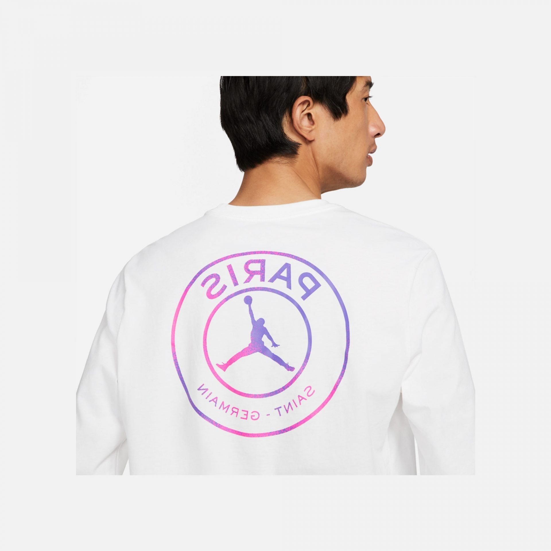 Nike | PSG LONG SLEEVE T-SHIRT WHITE - view 3