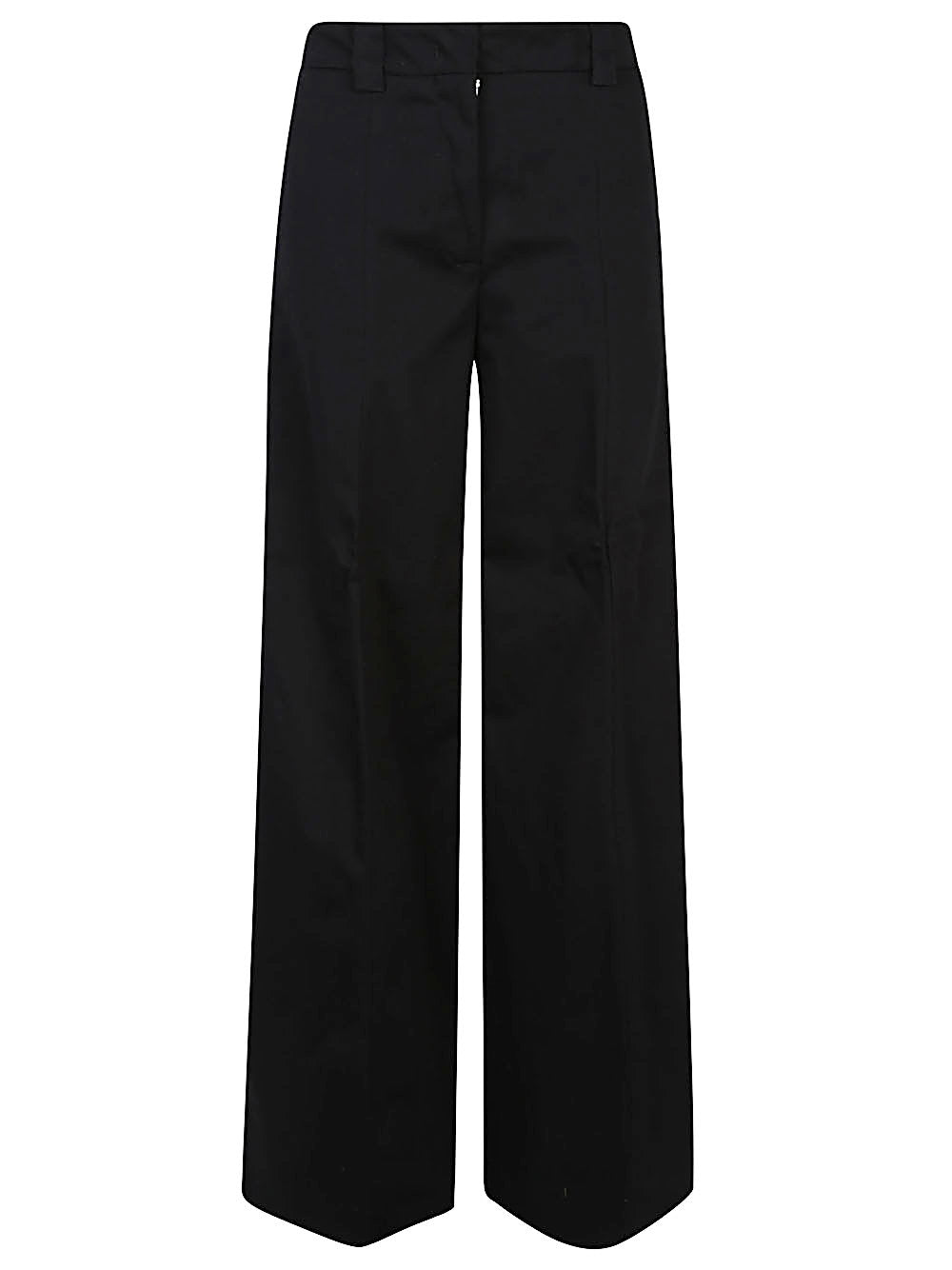 Thelatest Alma cotton trousers – Cotton 98% Elastane 2%