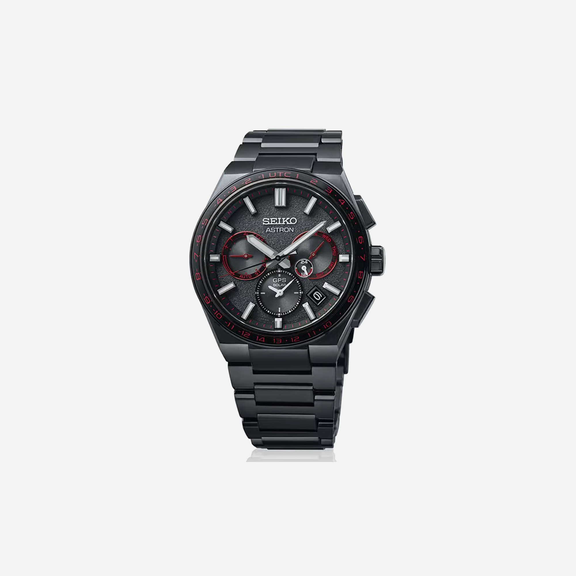 Astron redshift gps – Seiko Astron ‘Redshift’ GPS Solar 5X Dual-Time Limited Edition - SSH137J1