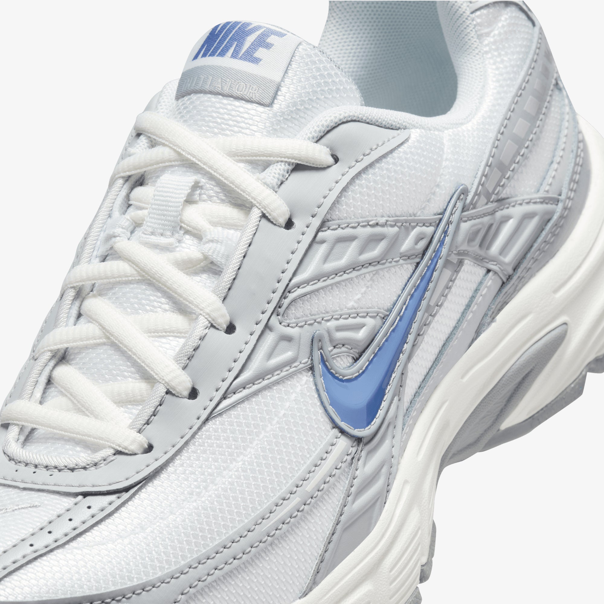 Nike | Initiator { Summit White/ashen Slate-lt Smoke Grey - view 5