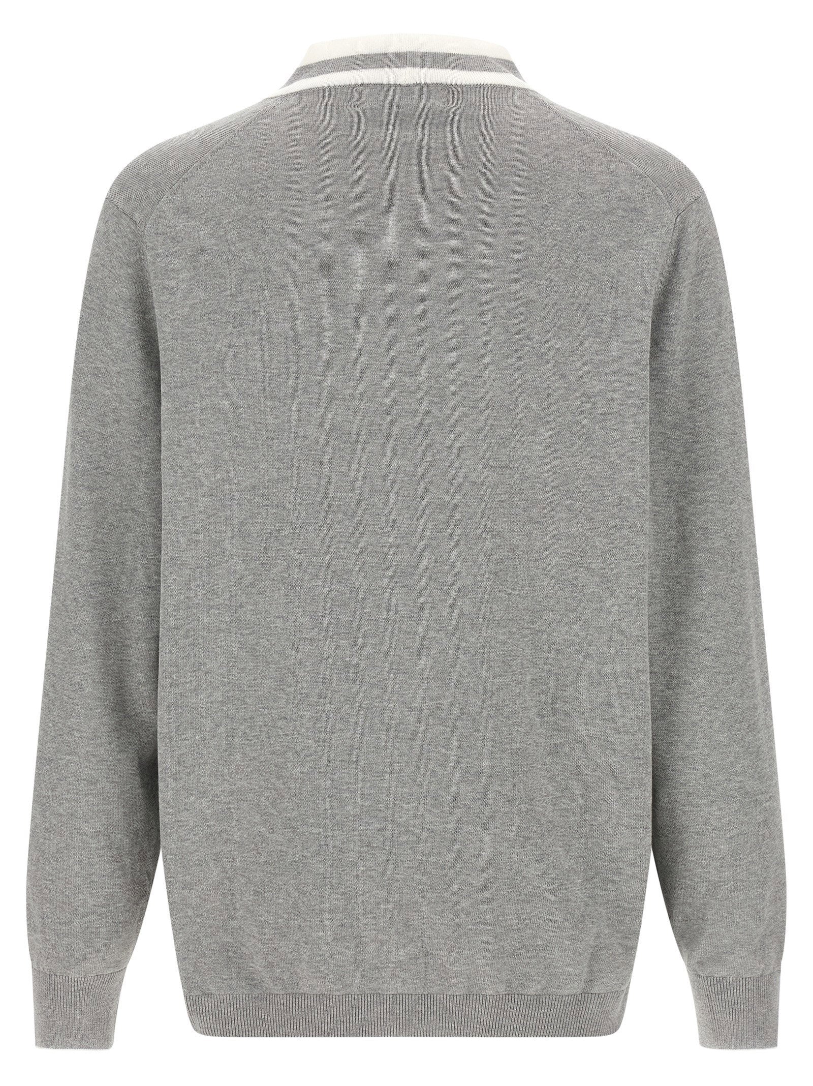 Brunello Cucinelli Heraldic Logo Cardigan – 100% cotton - view 2