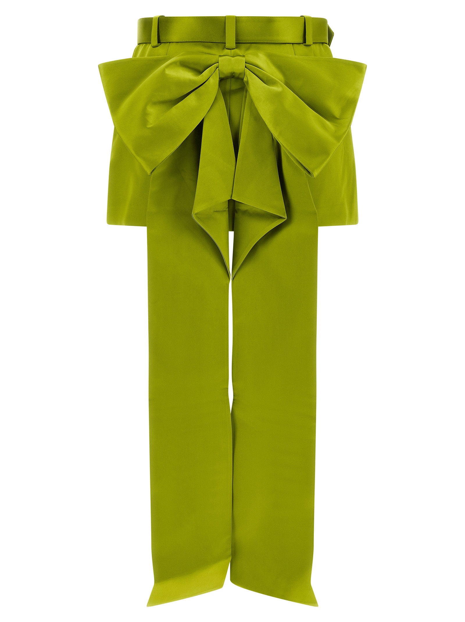 Self-Portrait Maxi Bow Skirt – 100% polyester - view 2