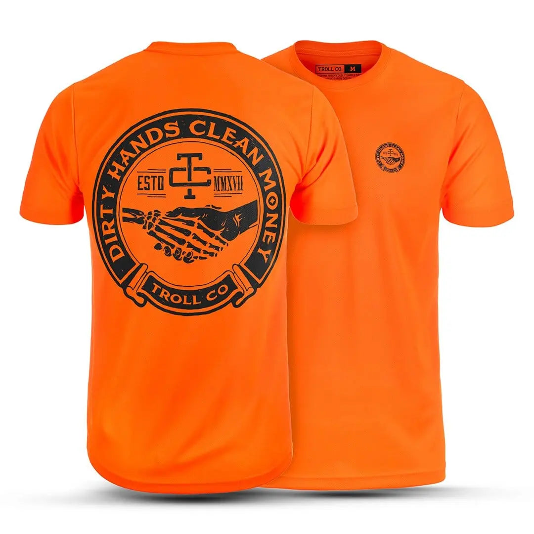 Radial Haggler Tee – Bright Orange