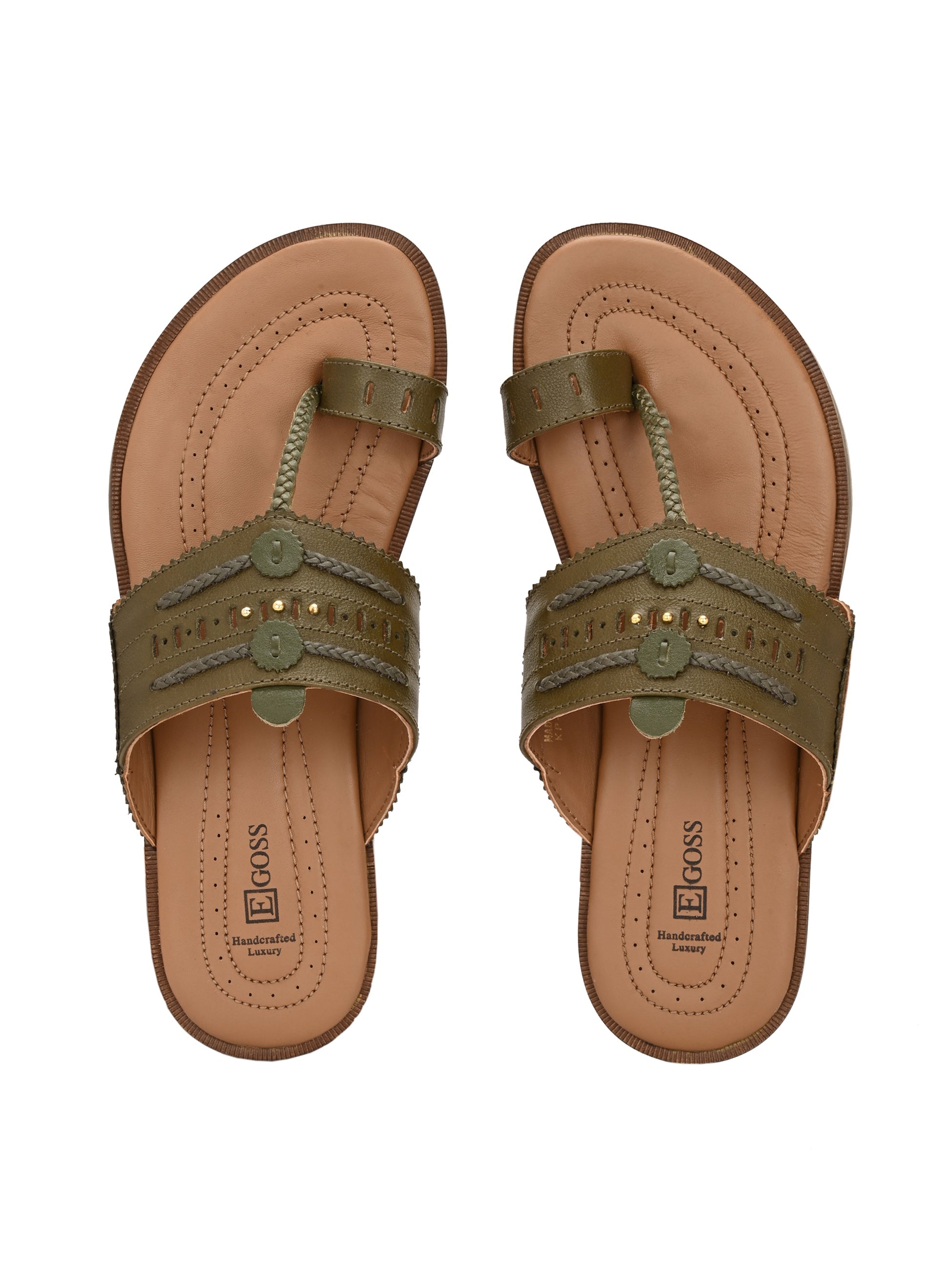 Egoss Shoes Egoss Kolhapuri Slippers For Men - view 16