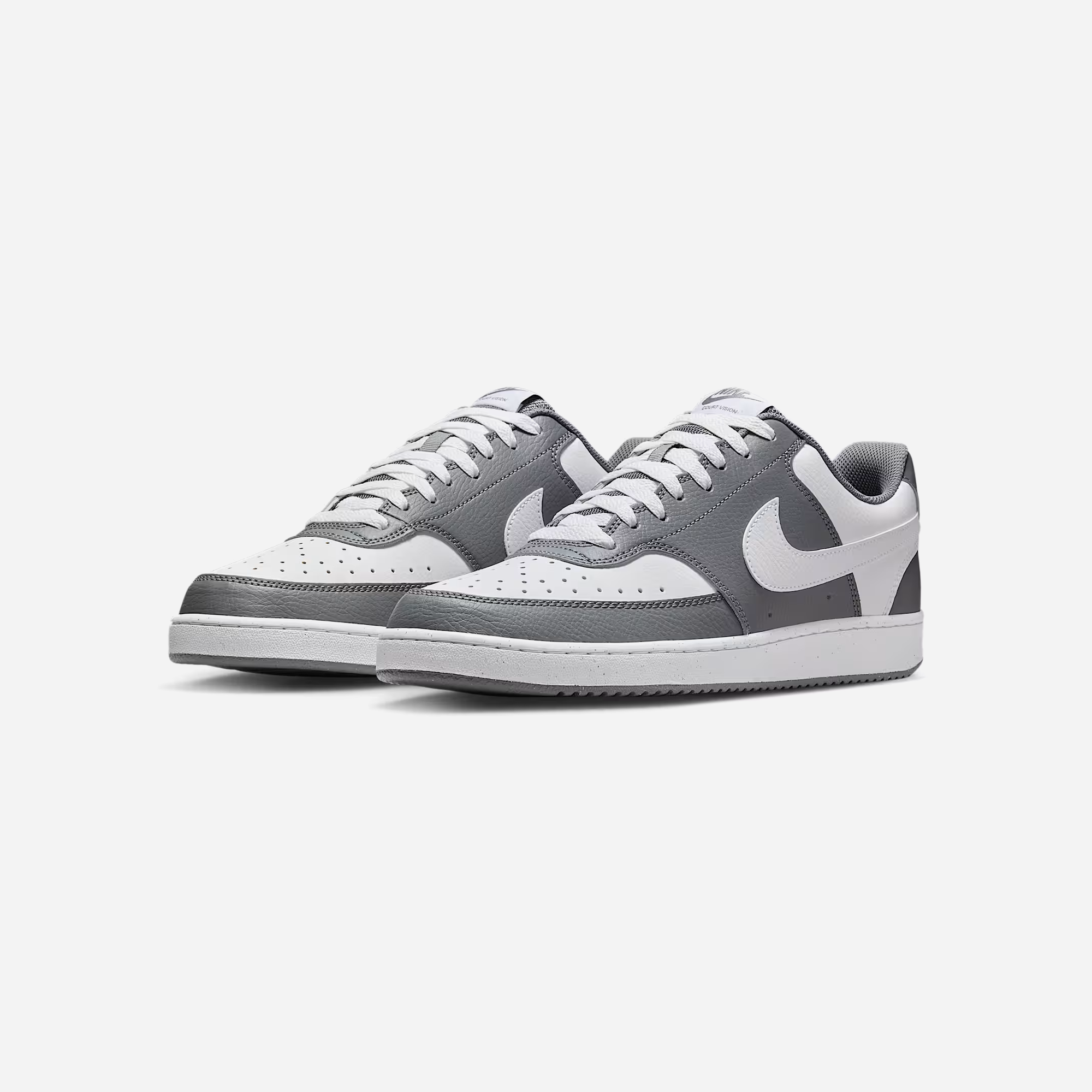 Nike Court Vision Low Cool Grey/White - view 2
