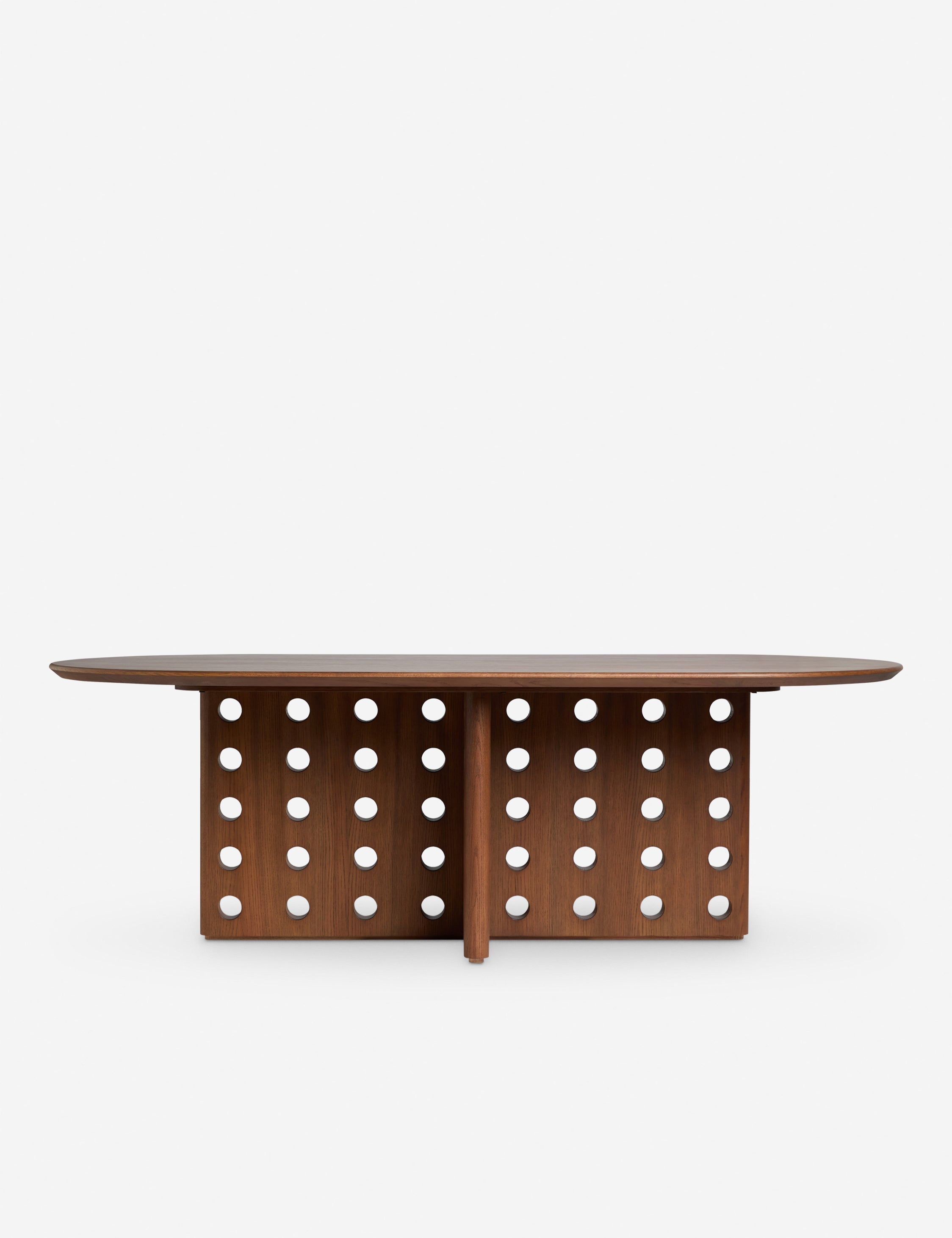 Lulu and Georgia Reika Oval Dining Table by Sarah Sherman Samuel