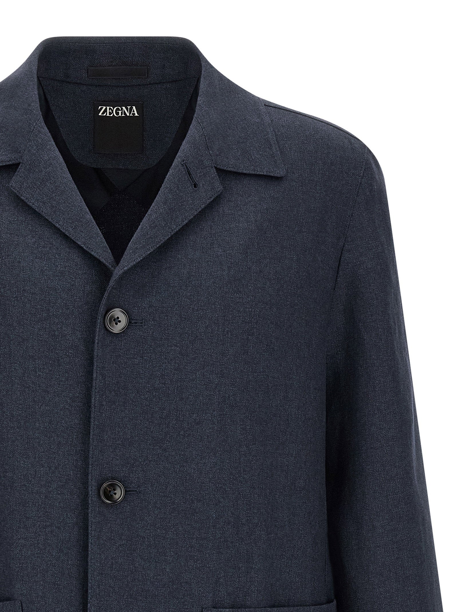 Zegna Alpe Jacket – 60% linen, 40% wool - view 3
