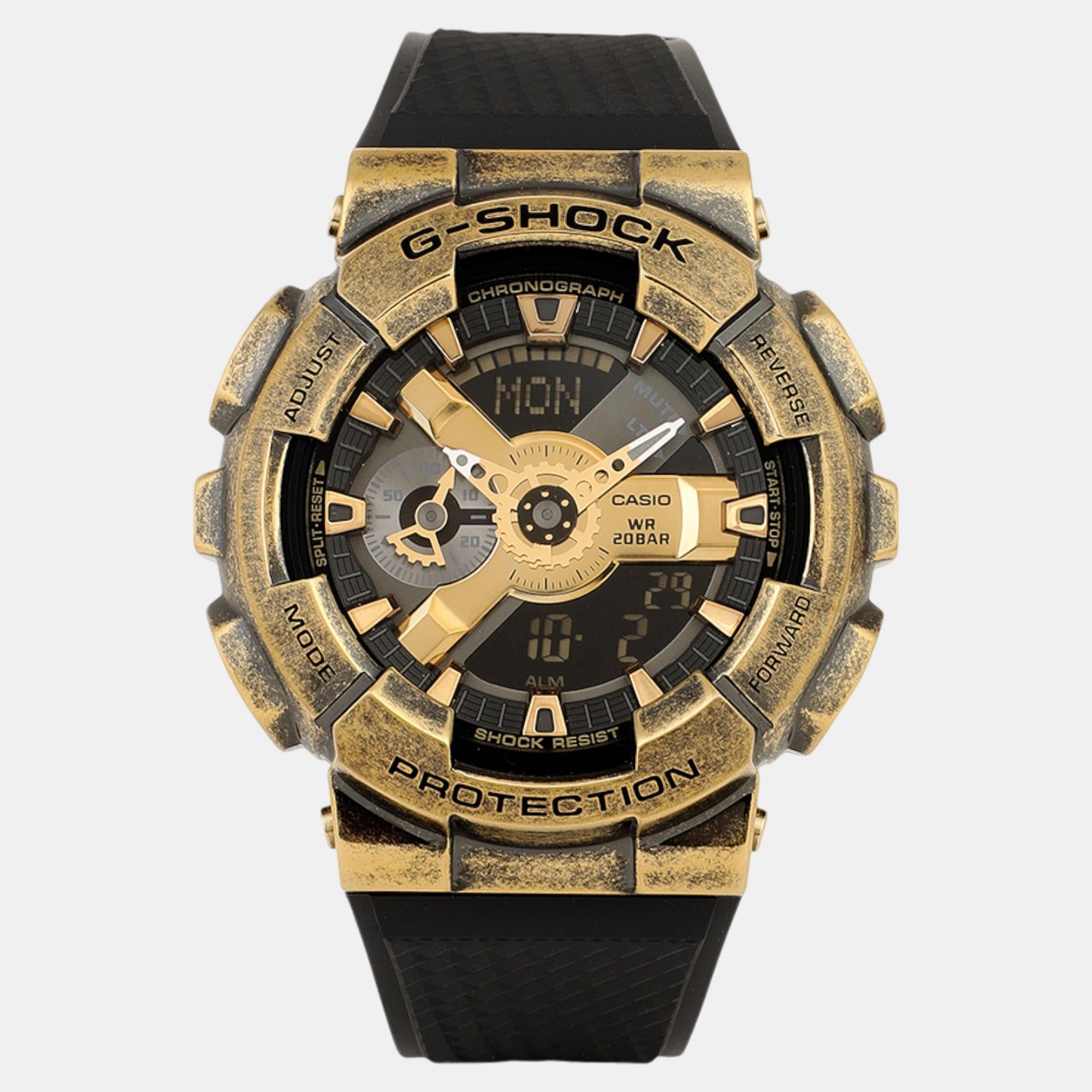 Casio G-Shock Men Quartz Rust Dial Analog-Digital Resin Watch G1457