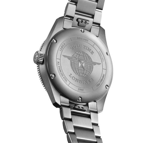 Longines Spirit Zulu Time Anthracite Dial Men 42mm - view 2