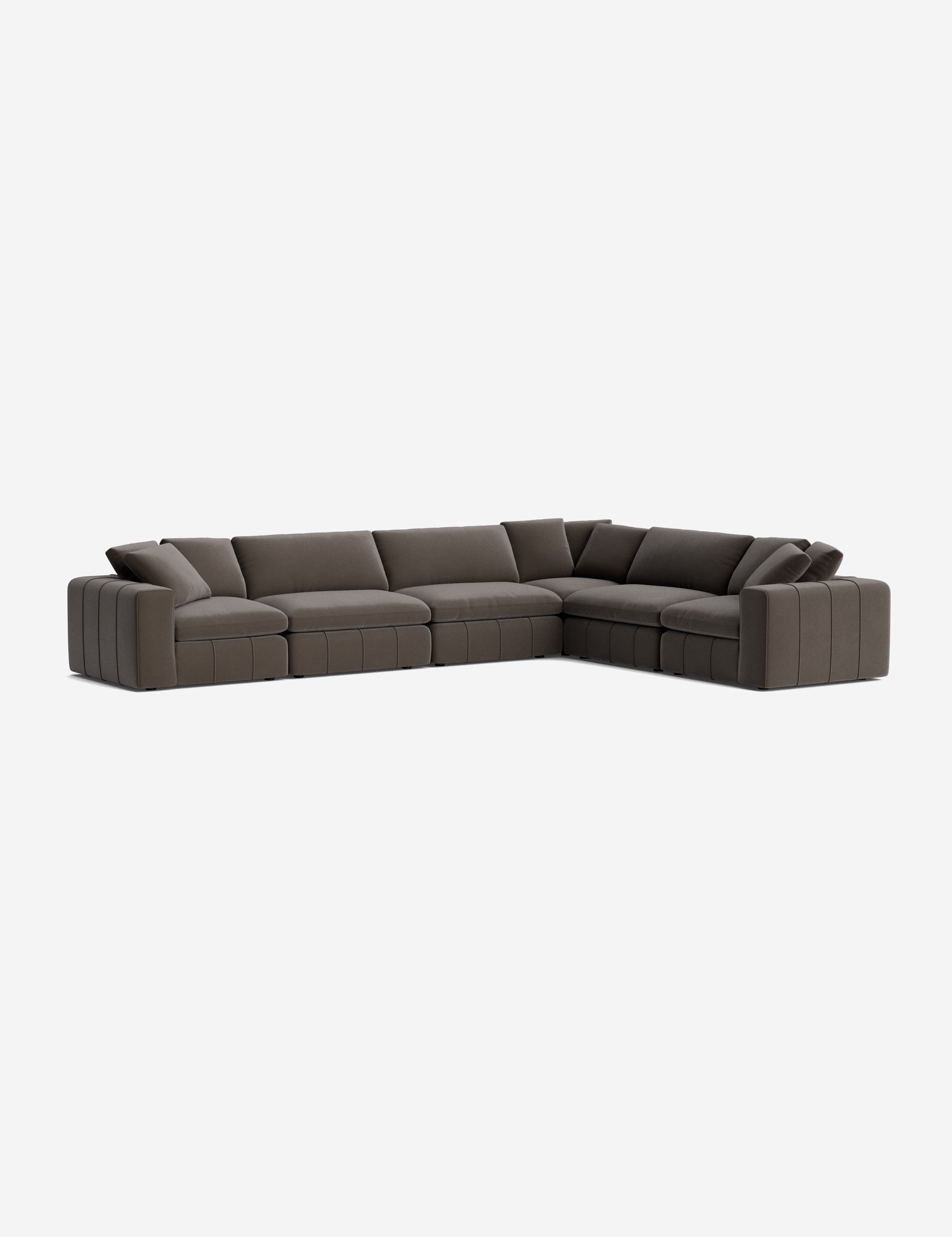 Lulu and Georgia Capella Modular Corner Sectional Sofa - view 51