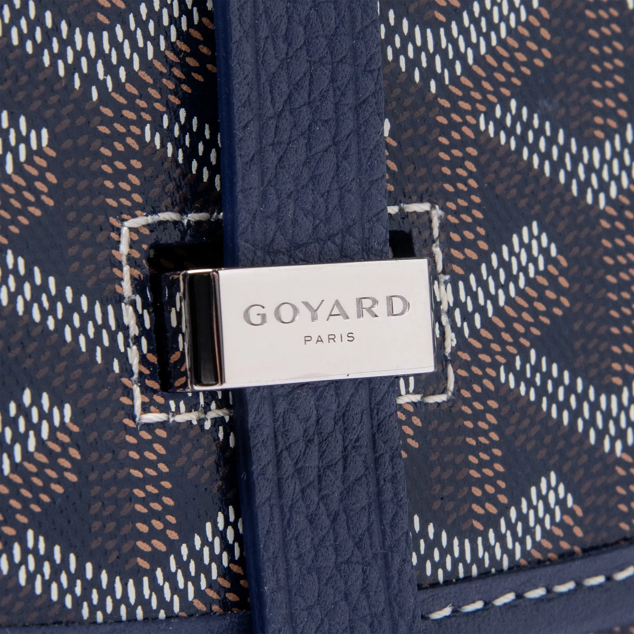 Goyard Goyardine Belvedere II Navy PM Messenger Bag - view 8