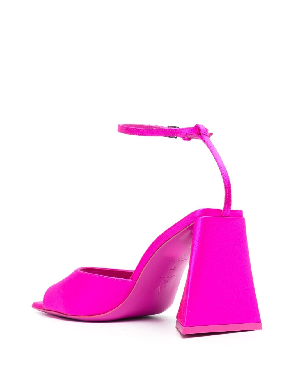 The Attico Piper satin sandals - view 3