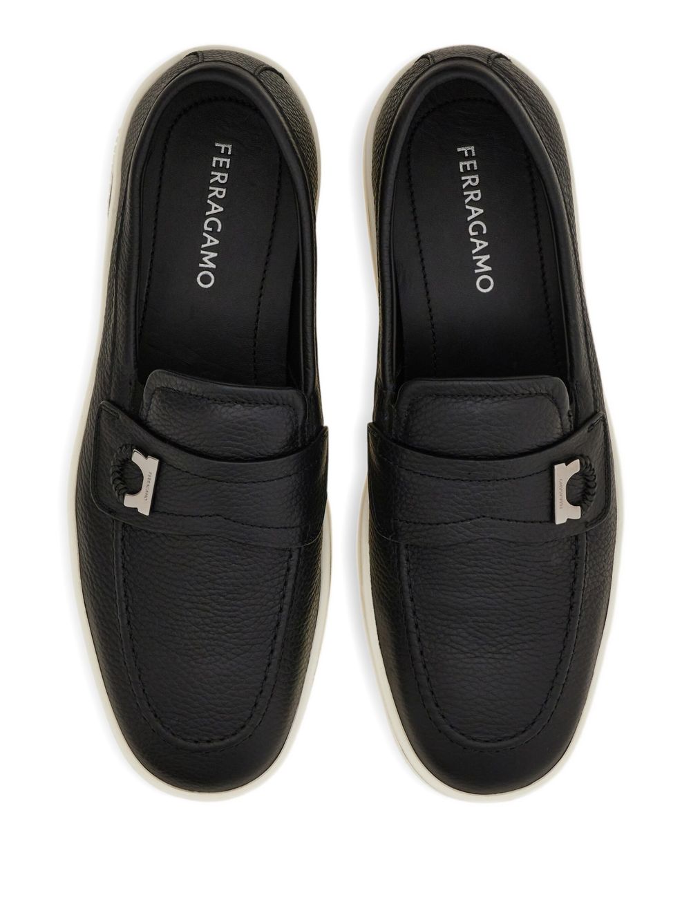 Ferragamo Tancredi loafers – LEATHER 100% - view 2