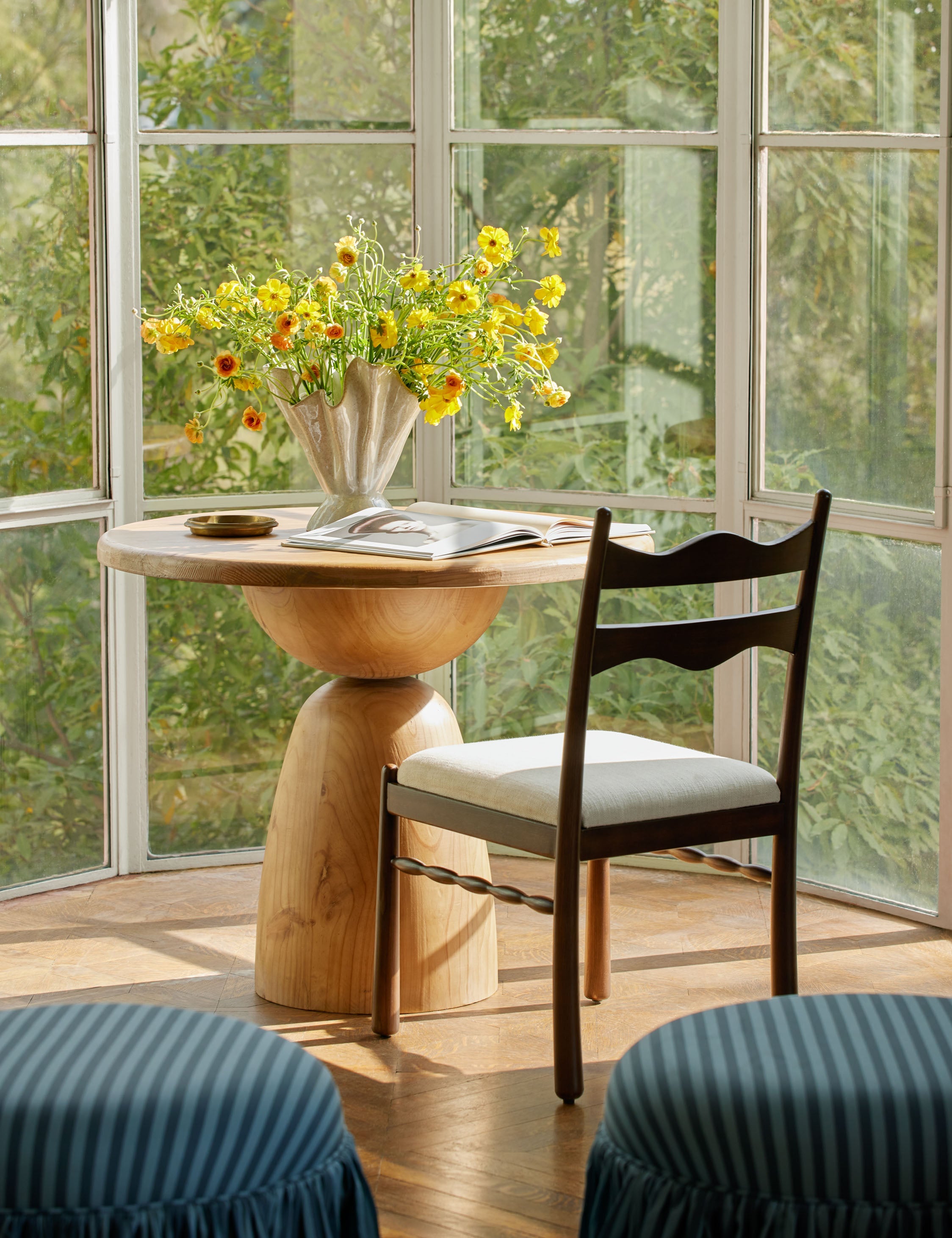 Lulu and Georgia Selvig Bistro Table – Natural - view 2