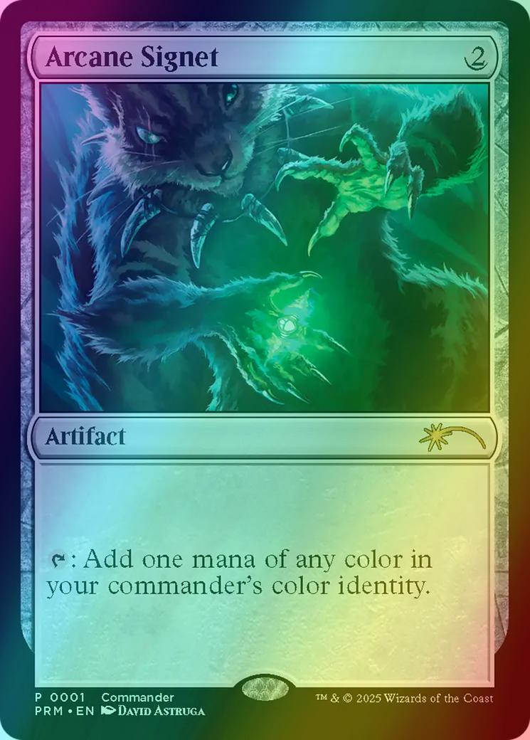 Arcane signet 1c – Arcane Signet [1C] [MagicFest 2025] [Foil]