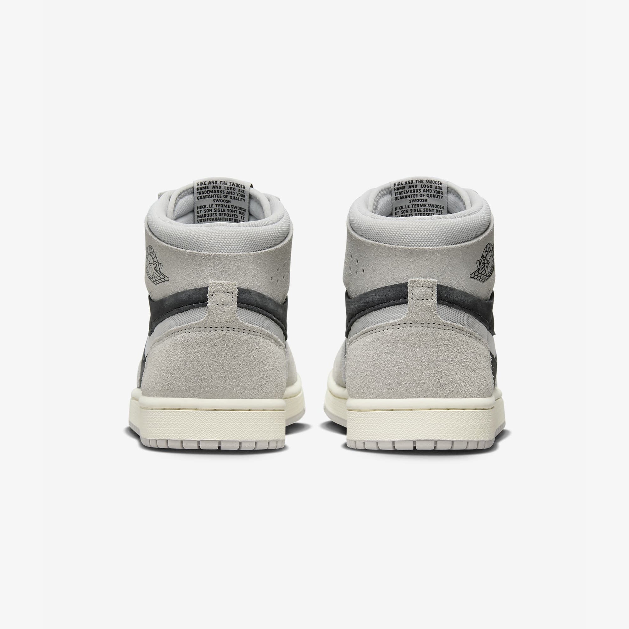 Jordan | AIR JORDAN 1 ZOOM CMFT 2 { LT IRON ORE/NEUTRAL GREY-BLACK - view 2