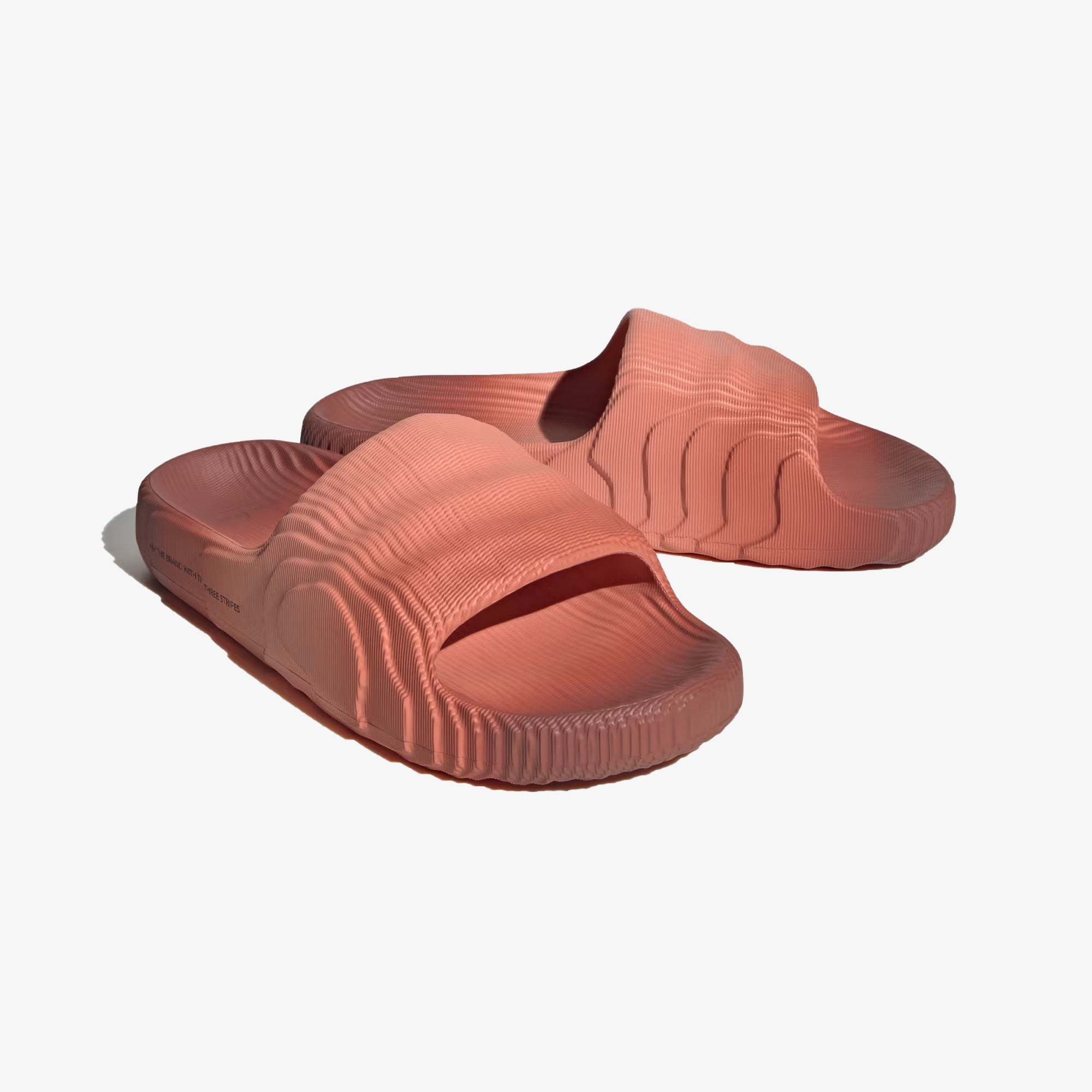 Adidas Originals | ADILETTE 22 SLIDES { WONDER CLAY/WILD SEPIA/CORE BLACK