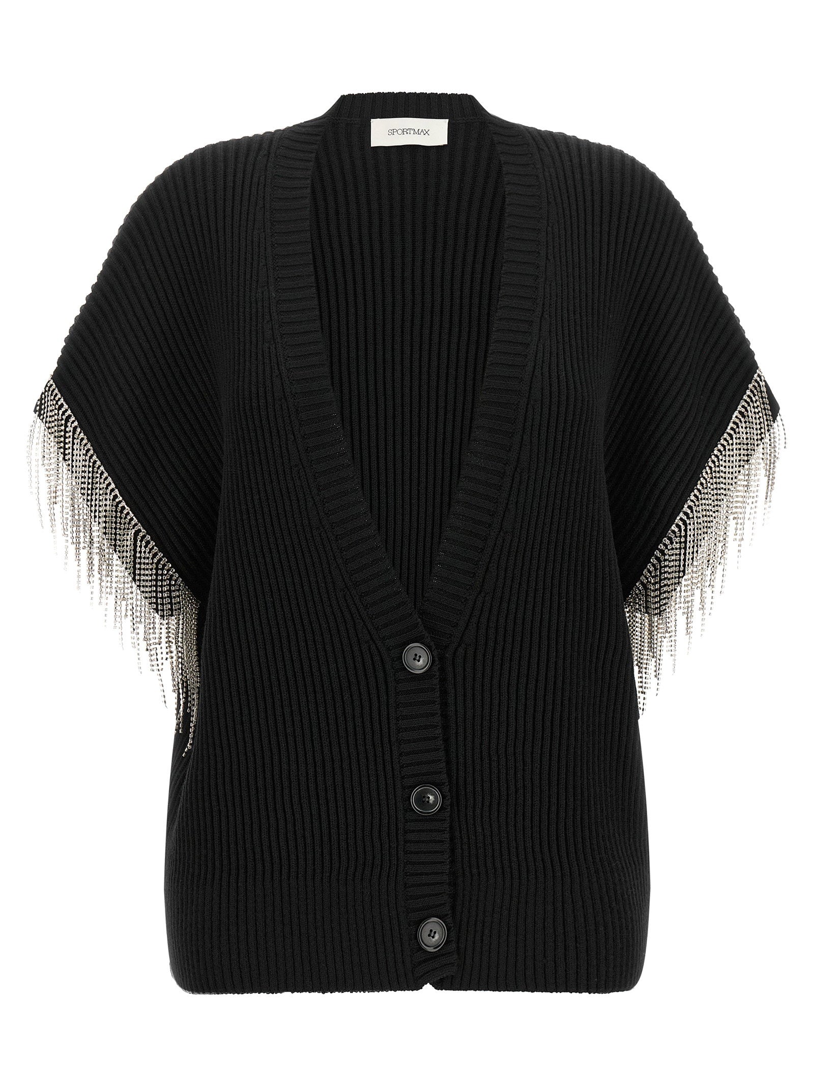 Sportmax Spxpagine Cardigan – 100% virgin wool - view 2