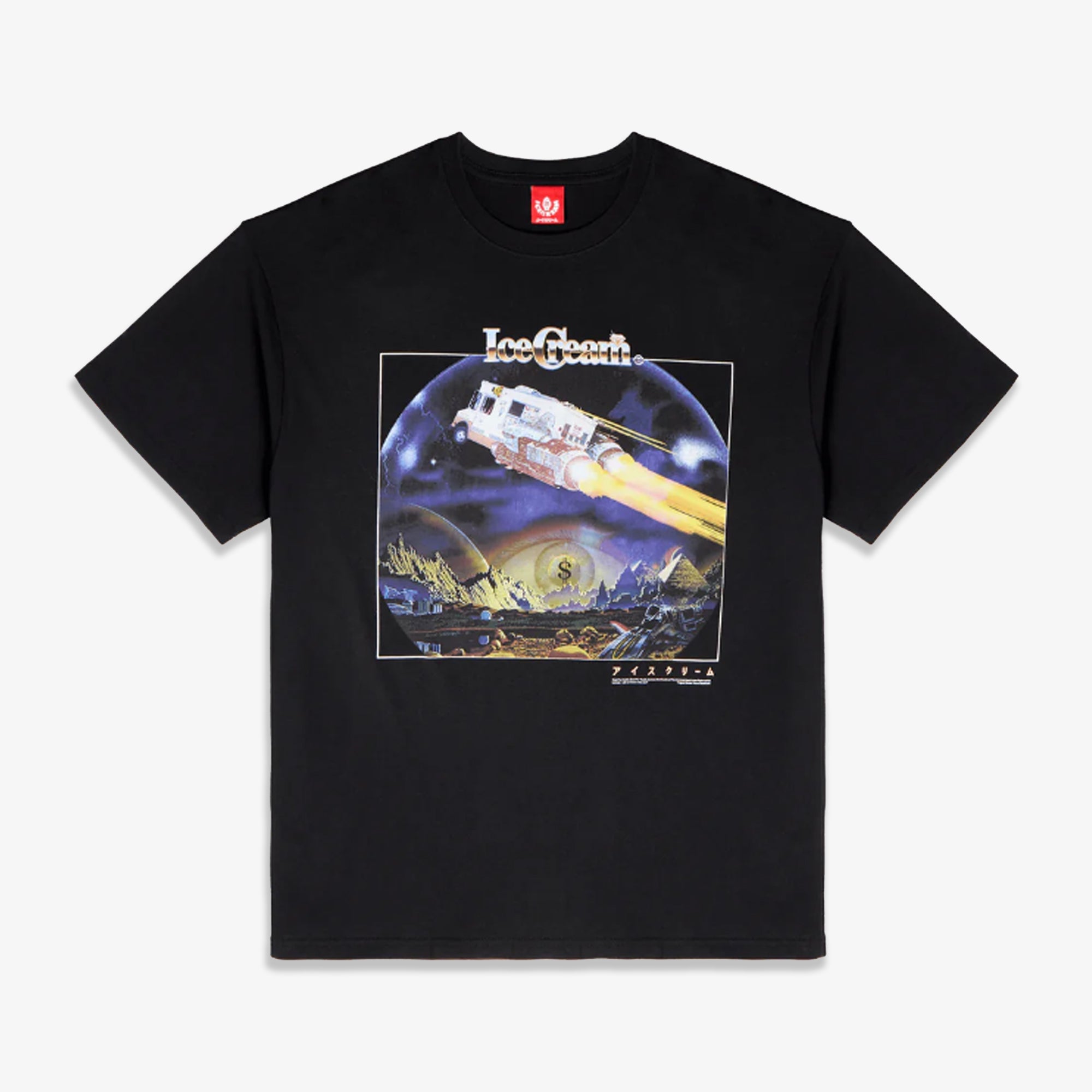 S s tee – Icecream | STAR CONES S/S TEE { BLACK