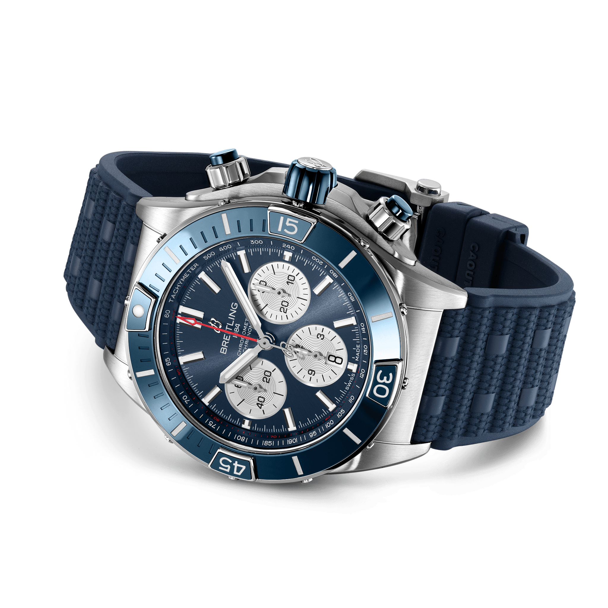 Breitling Super Chronomat B01 Blue Dial Men 44mm - view 2