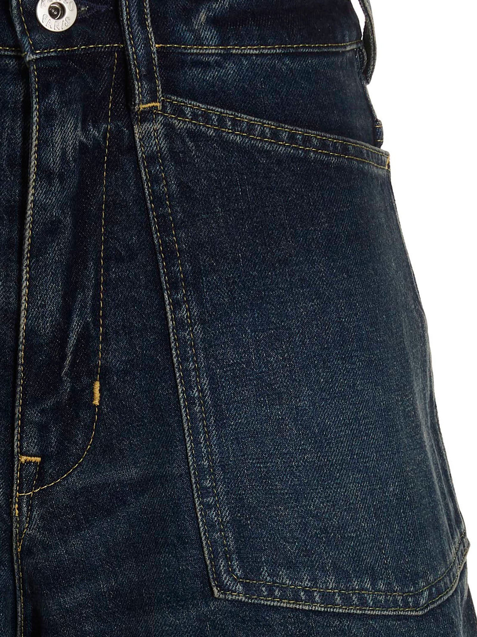 Kenzo Denim Shorts – 100% cotton - view 3