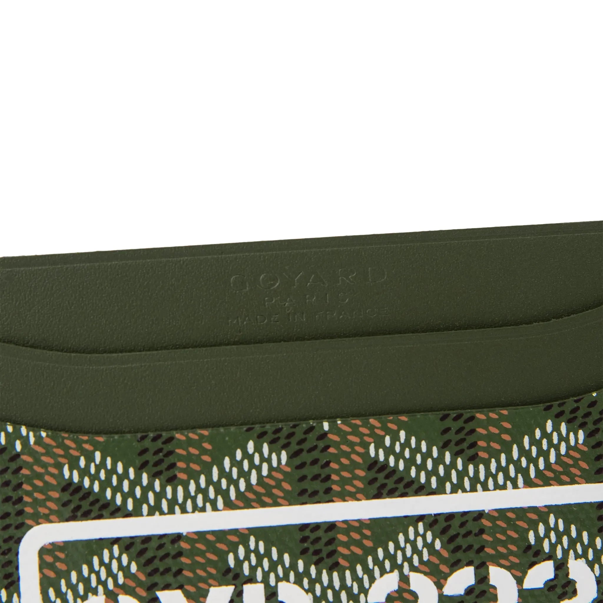 Goyard Saint Sulpice Khaki Card Holder - view 3