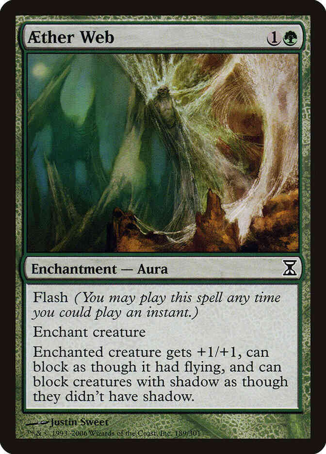 Aether web 189 – Magic Aether Web [189] [Time Spiral] [Non-Foil]