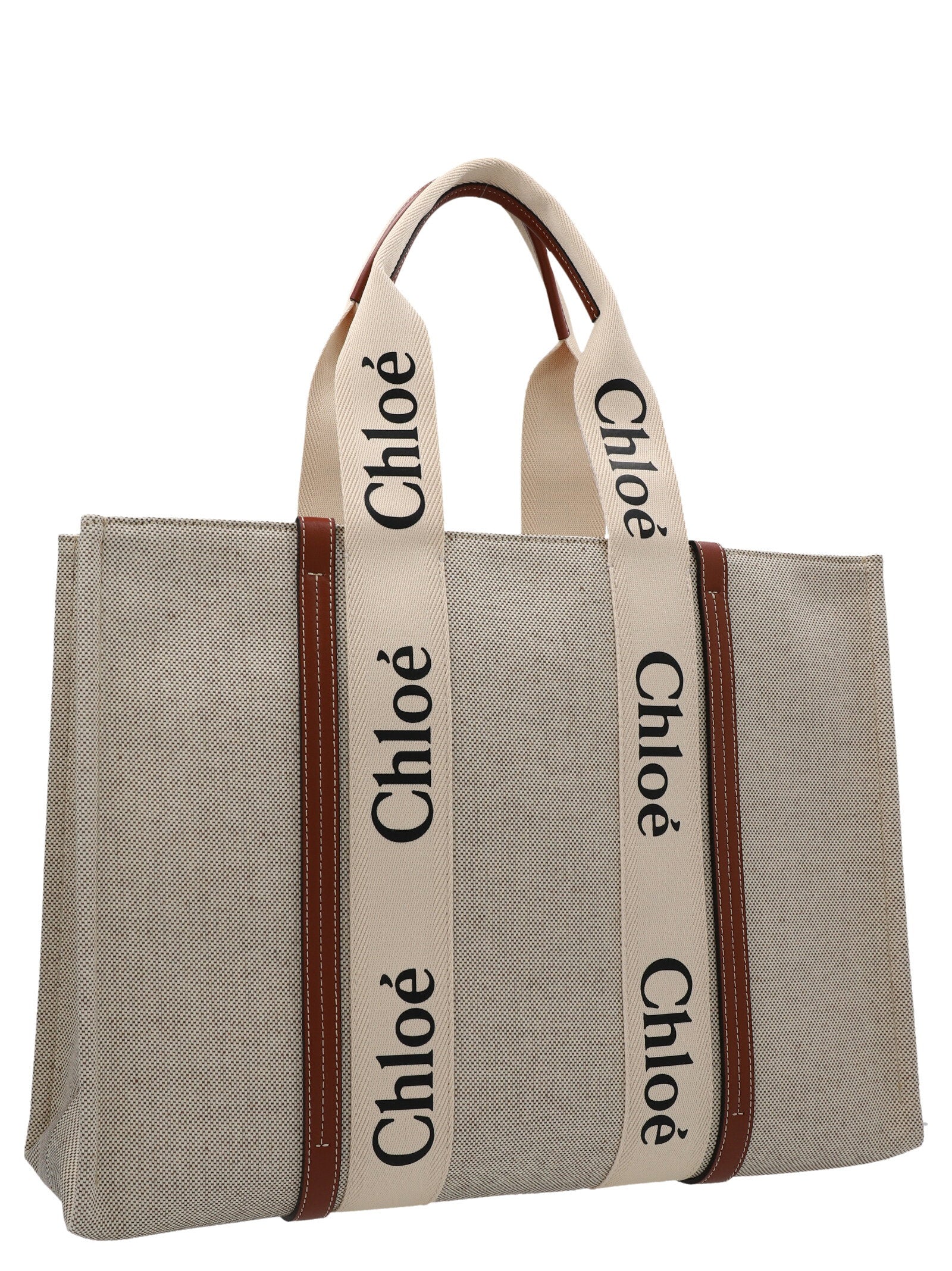 Chloé Medium Woody Shopping Bag - view 2