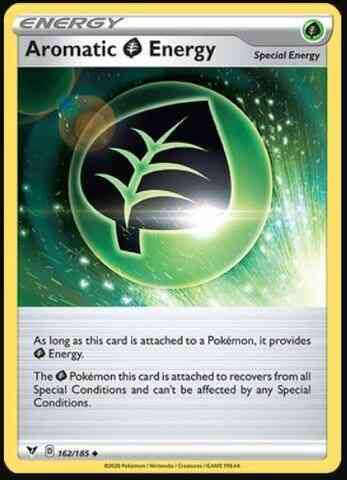 Pokémon Aromatic Grass Energy - 162/185 - Uncommon [swsh4-162] [Reverse Holo]