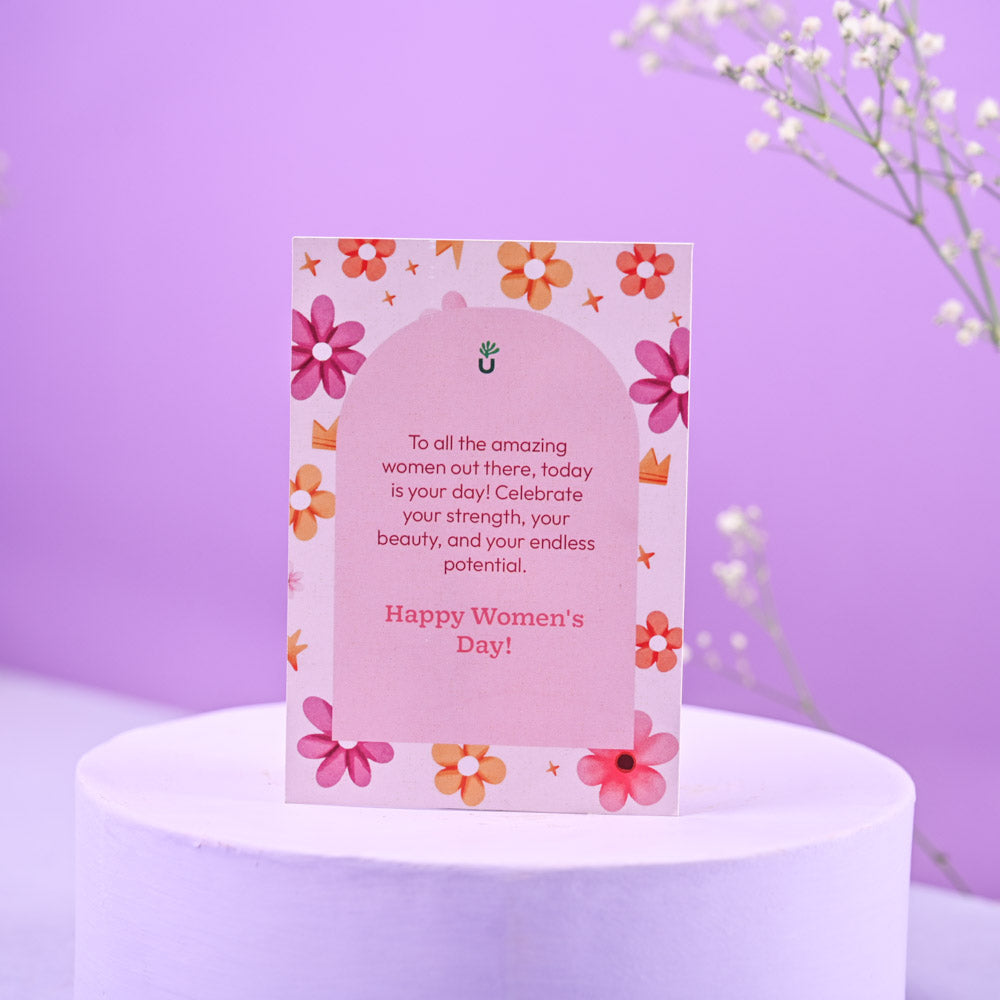 Ugaoo Money Plant N'joy in Ceramic Pot Women's Day Gift - view 3