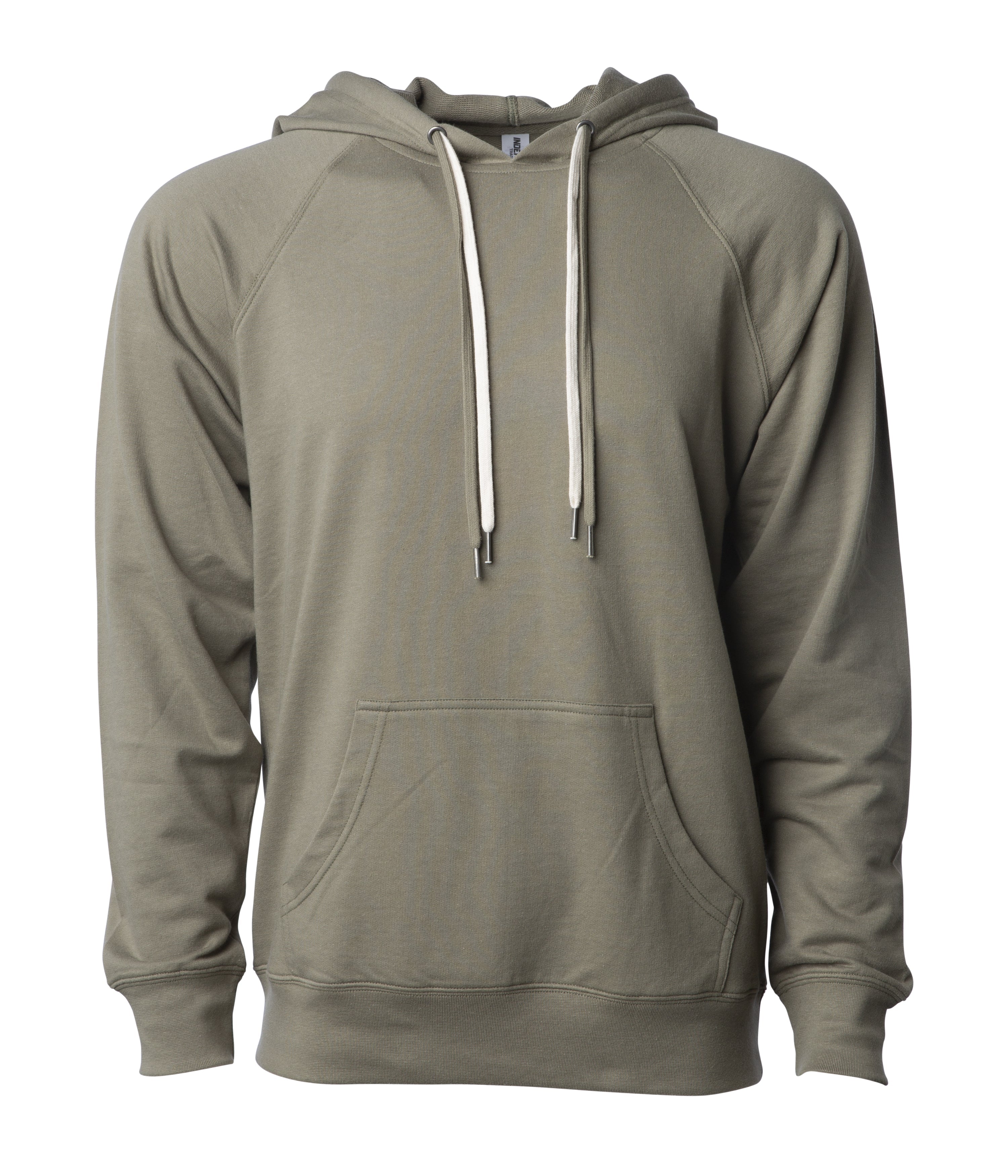 Independent Trading Company Unisex Lightweight Loopback Terry Hooded Pullover - view 7