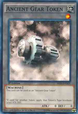 Yu-Gi-Oh! Ancient Gear Token - SR03-ENTKN - Common - 1st Edition