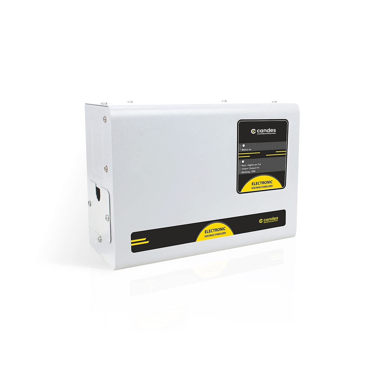 Candes Crystal 5KVA for 2 Ton/2.2 Ton AC (130to 280V) Voltage Stabilizer Best for Inverter AC, Split AC or Windows AC up to 2.2 Ton (Including 1.8 Ton