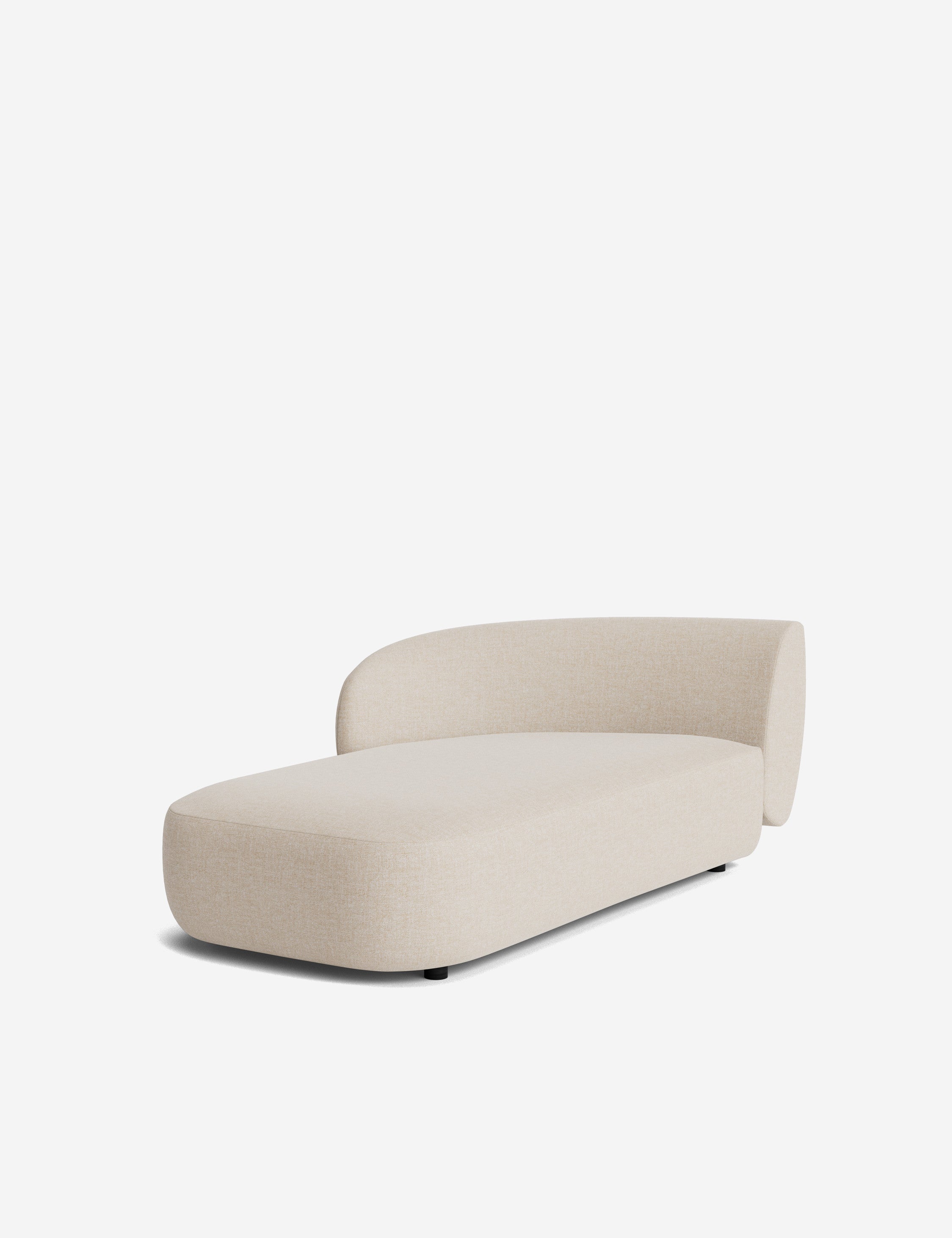 Lulu and Georgia Claret Modular Left Chaise - view 125