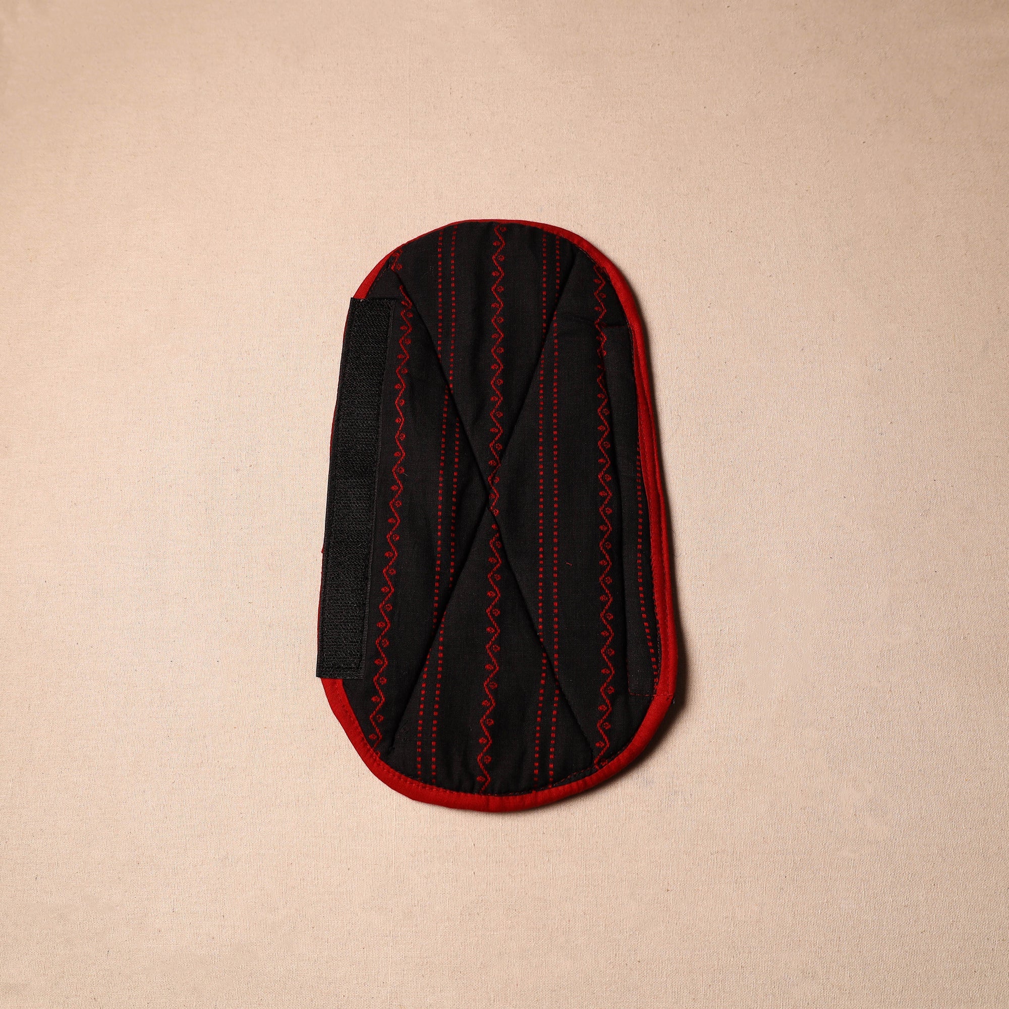 JALPARI Black - Handmade Cotton Fridge Handle Cover 32 - view 2