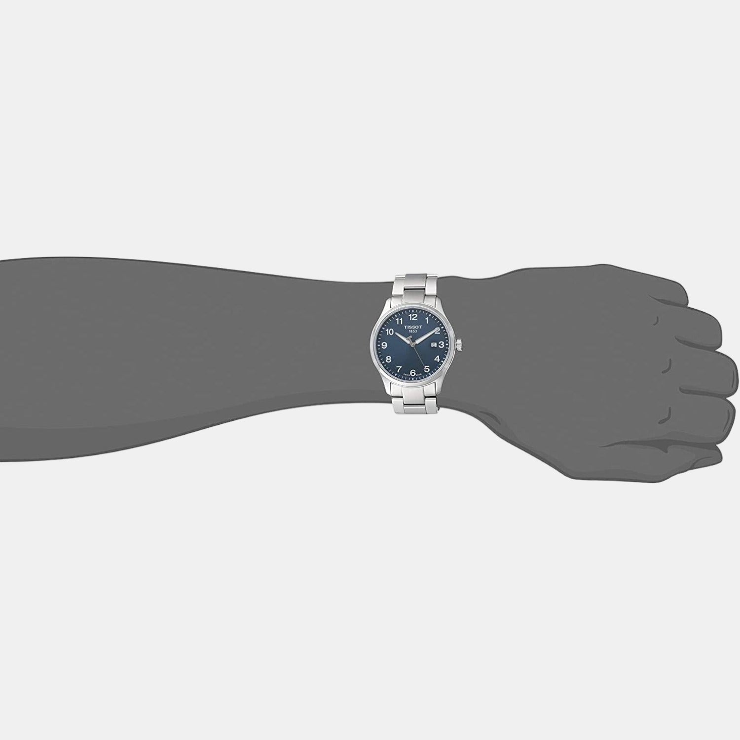 Tissot Gent Xl Men Analog Stainless Steel Watch T1164101104700 - view 2