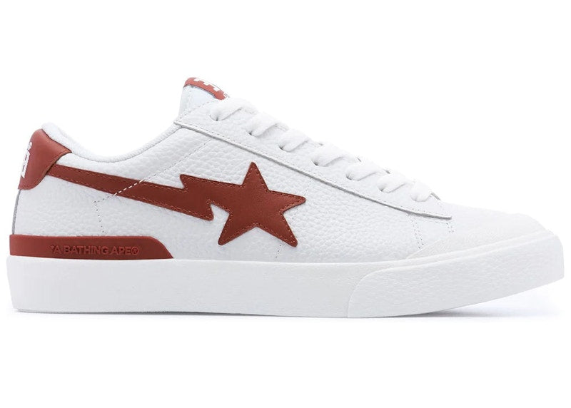 Bape A Bathing Ape Mad Sta White Red