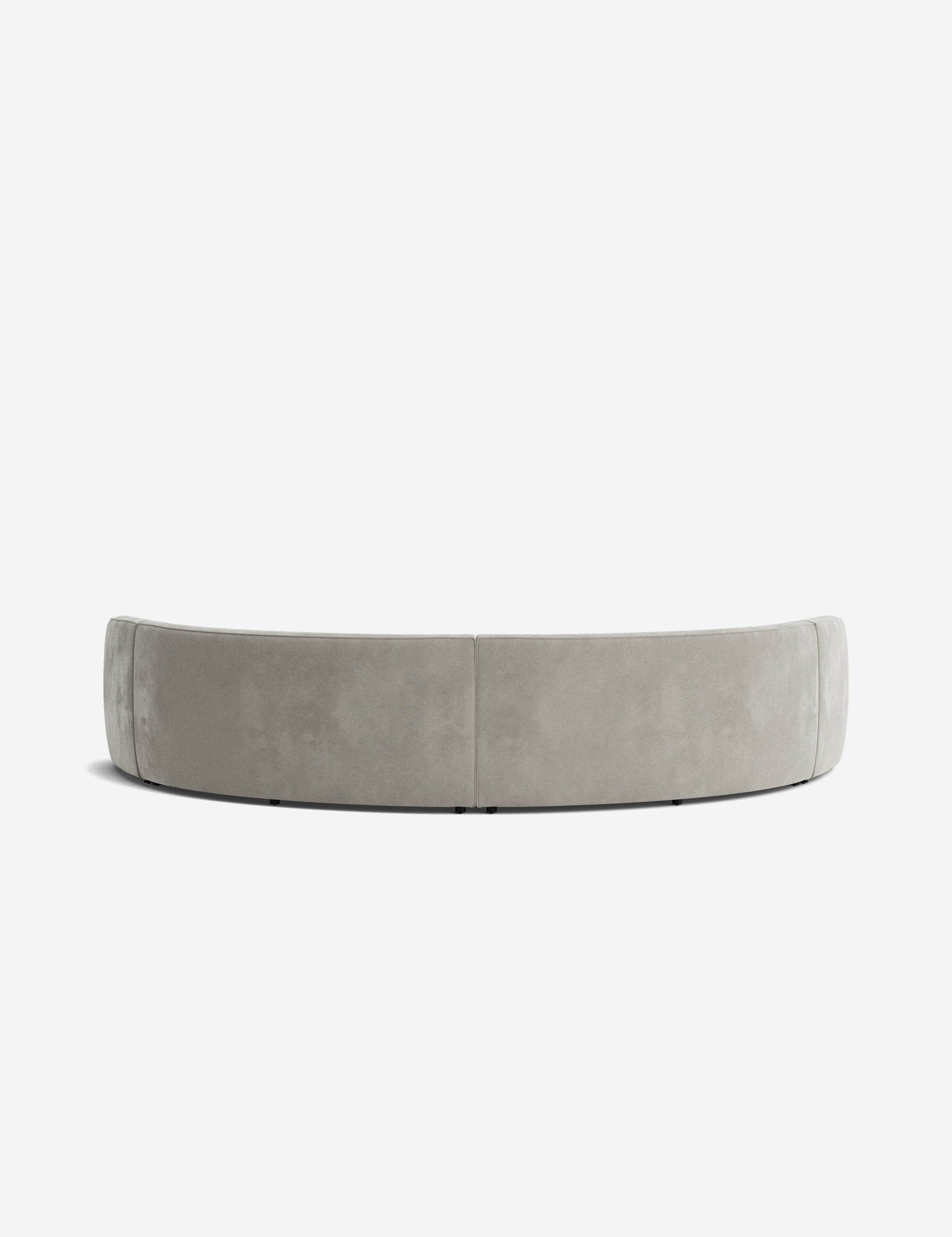 Lulu and Georgia Imada Modular Curved Sectional Sofa - view 116