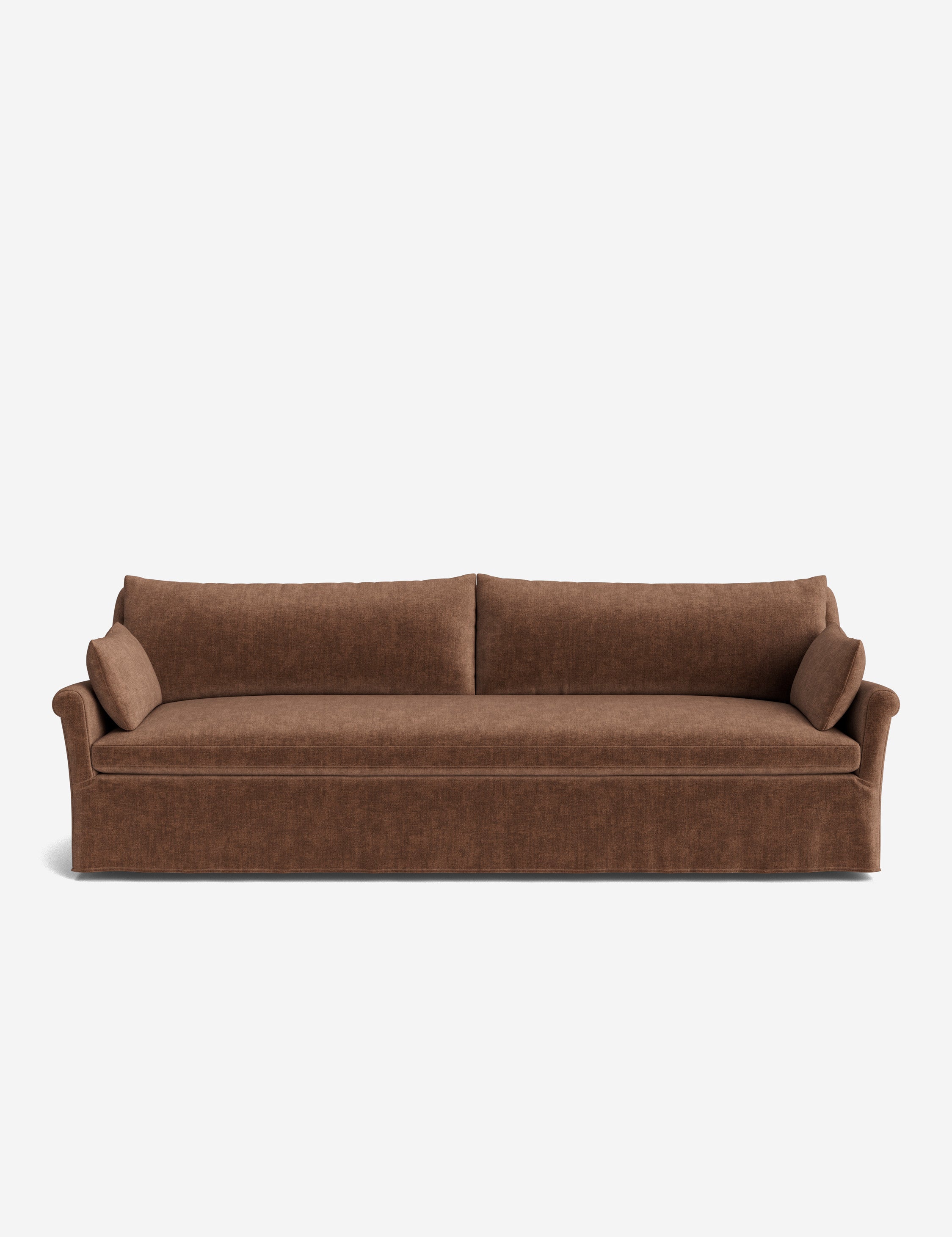 Lulu and Georgia Portola Rolled Arm Slipcover Sofa - view 18