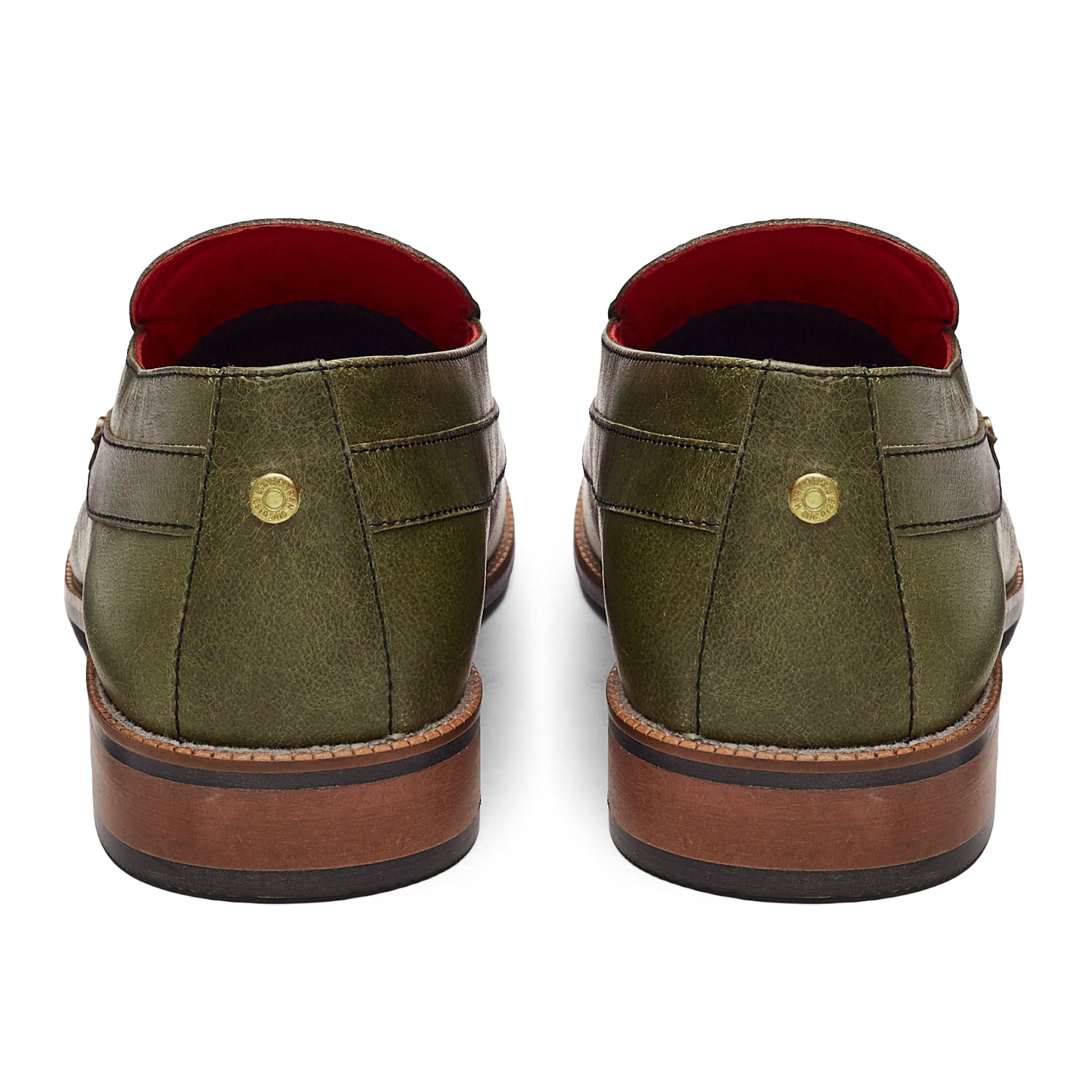 Banjaaran Studio Nizam Loafers Men – Olive - view 3