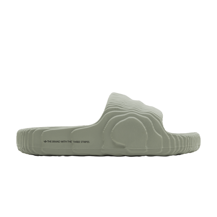 Yeezy adidas Adilette 22 Slides Silver Green (Women's)