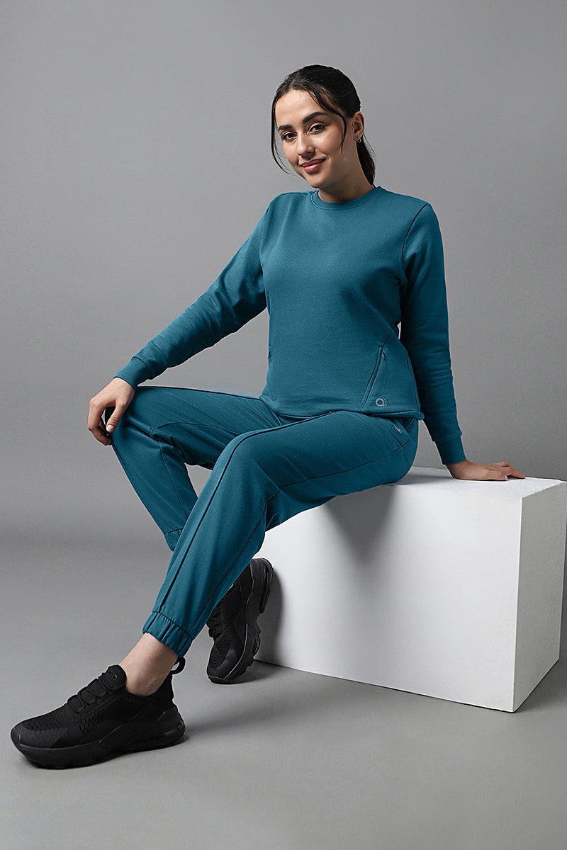 Amante Essential Fleece Sweatshirt - Corsair - view 5