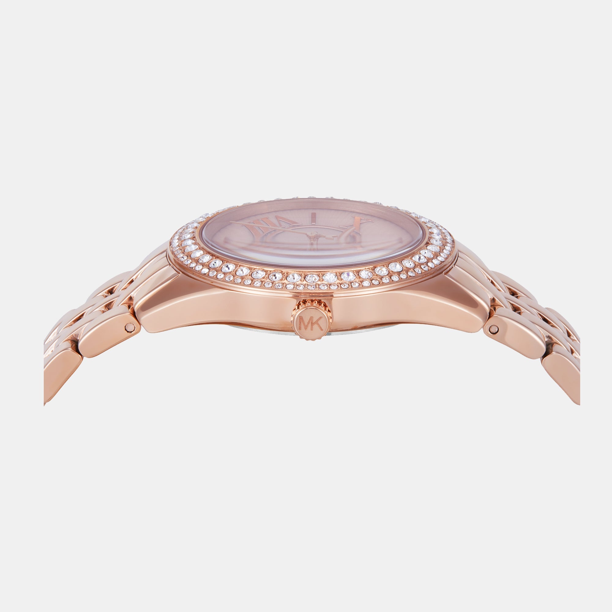 Michael Kors Harlowe Women Quartz Mother Of Pearl Dial Analog Stainless Steel Watch MK4845 - view 2