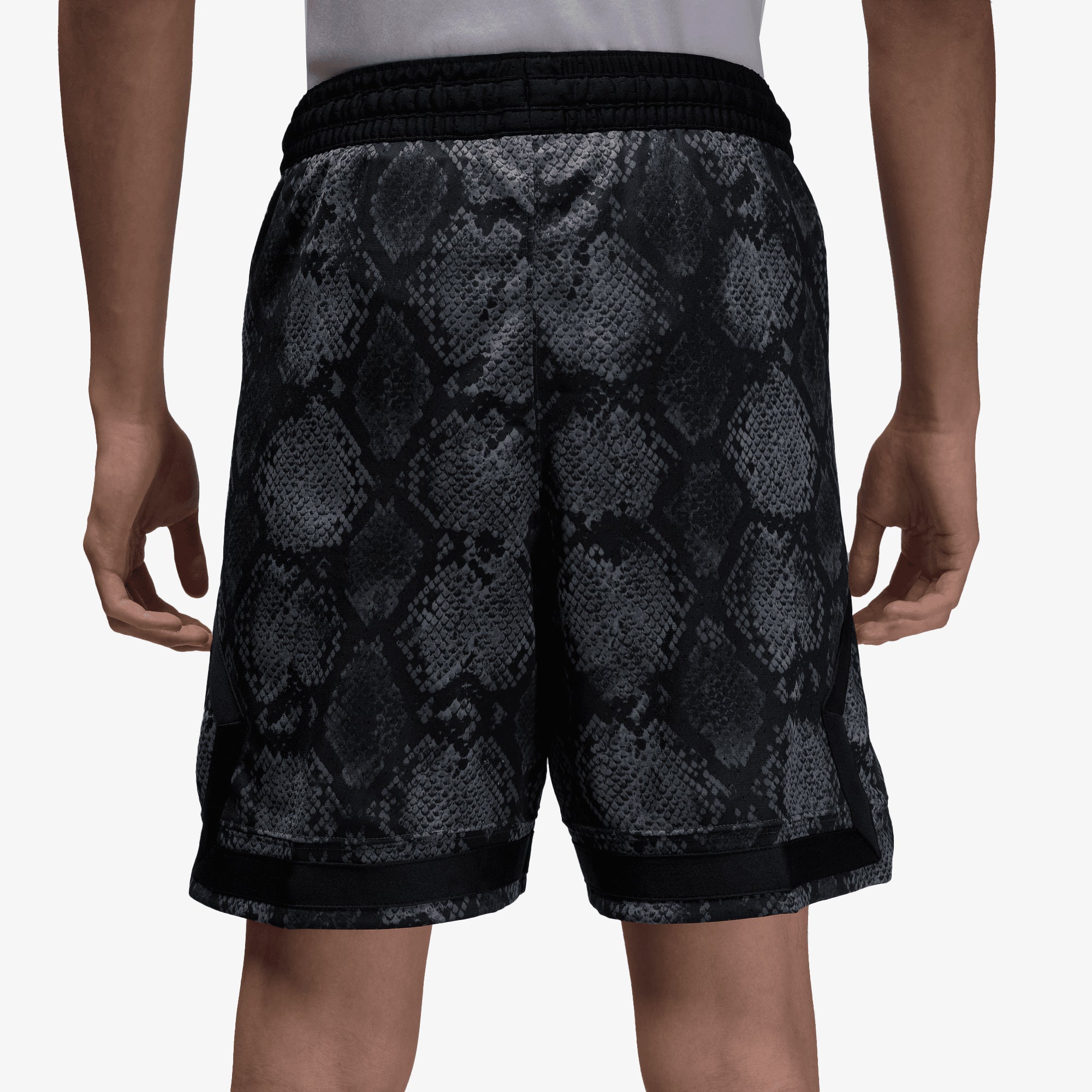 Jordan | Dri-fit Mesh Diamond Shorts { Black/black - view 3
