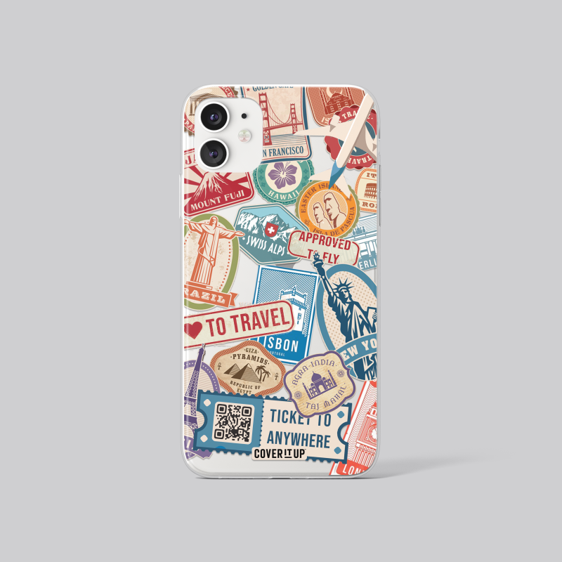 Design Phone Cases Travel Clear Silicone Case