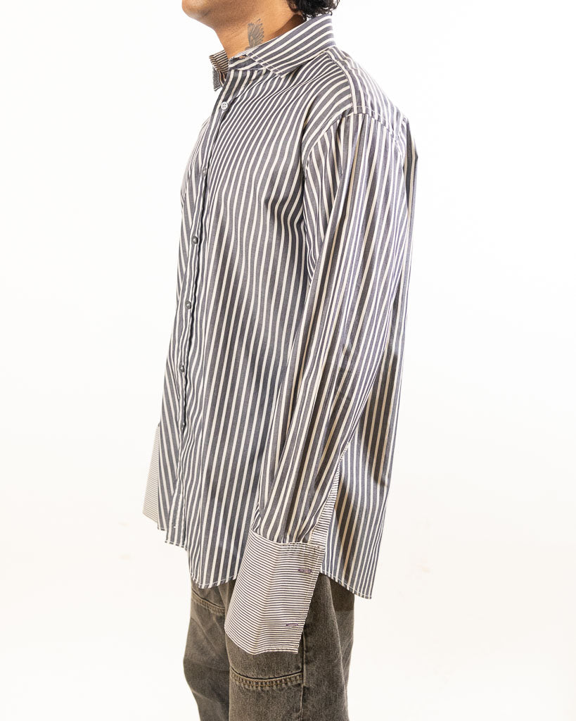 Paul Smith Black & White Strip Shirt - view 2