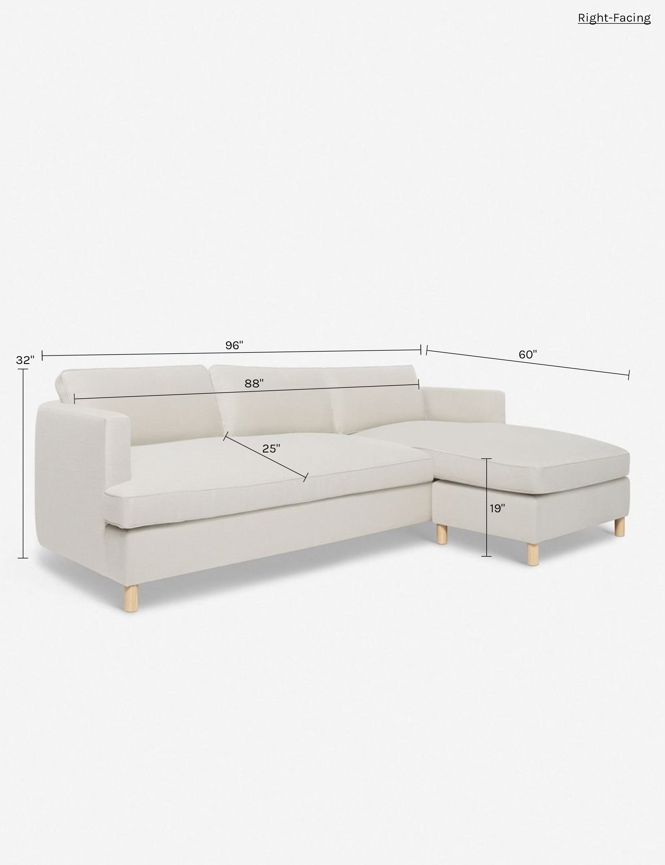 Lulu and Georgia Belmont Sectional Sofa by Ginny Macdonald - view 200