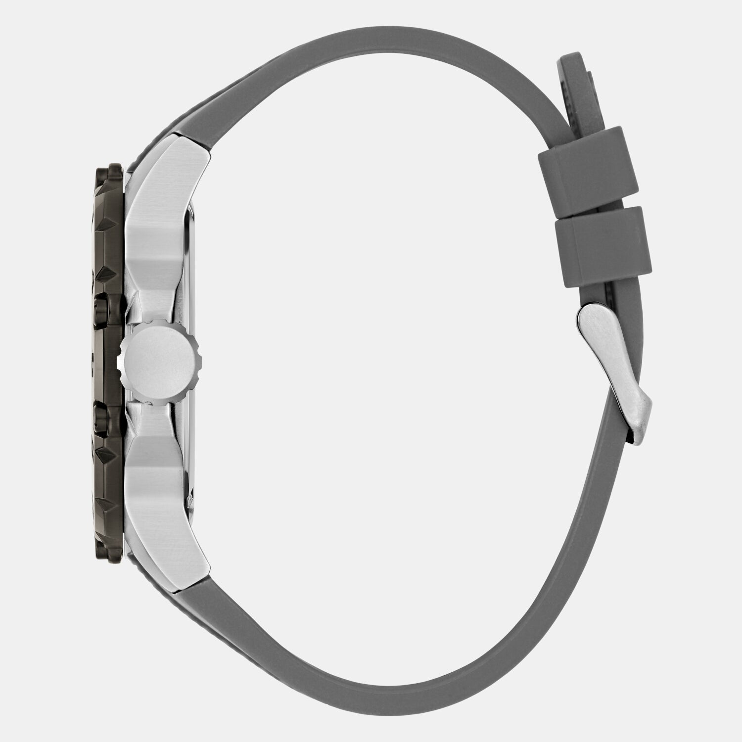 Guess Contender Men Quartz Grey Dial Analog Silicone Watch GW0640G1 - view 2
