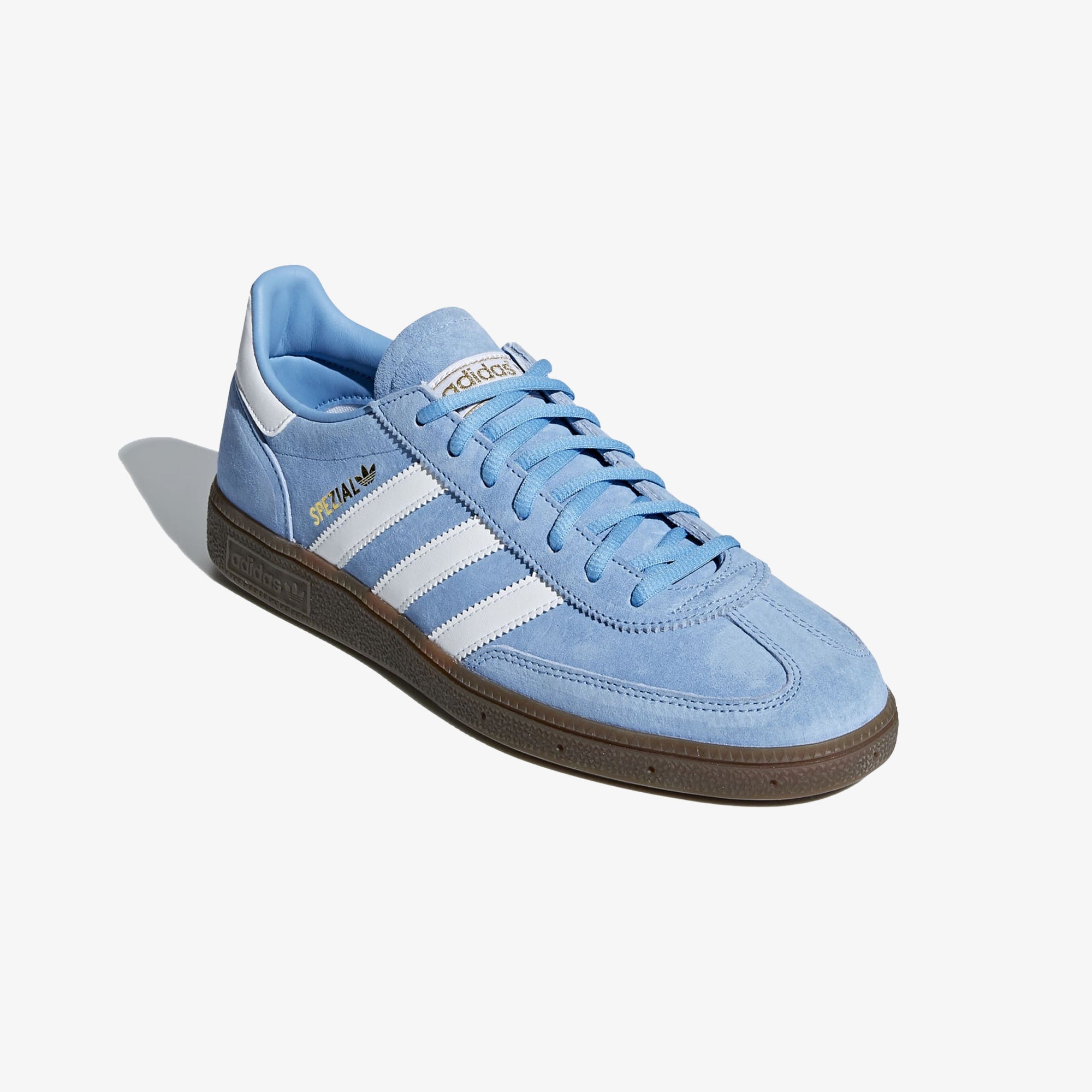 Adidas Originals | HANDBALL SPEZIAL { LIGHT BLUE/CLOUD WHITE/GUM - view 3